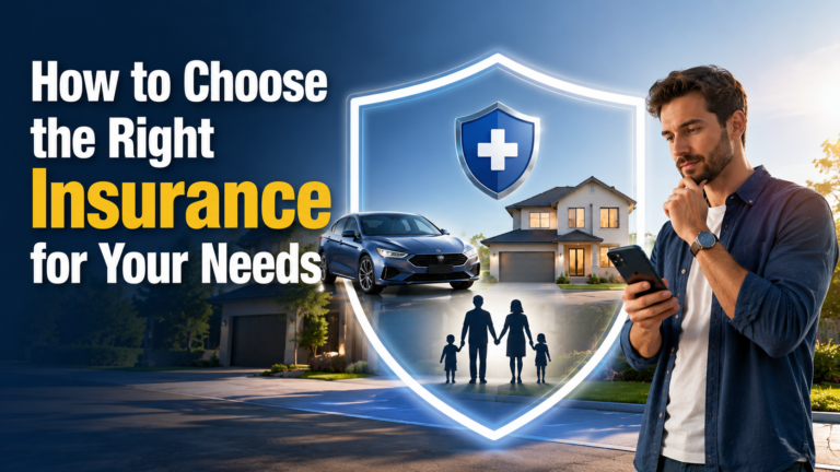 How to Choose the Right Insurance for Your Needs
