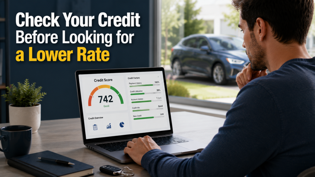 Check Your Credit Before Looking for a Lower Rate