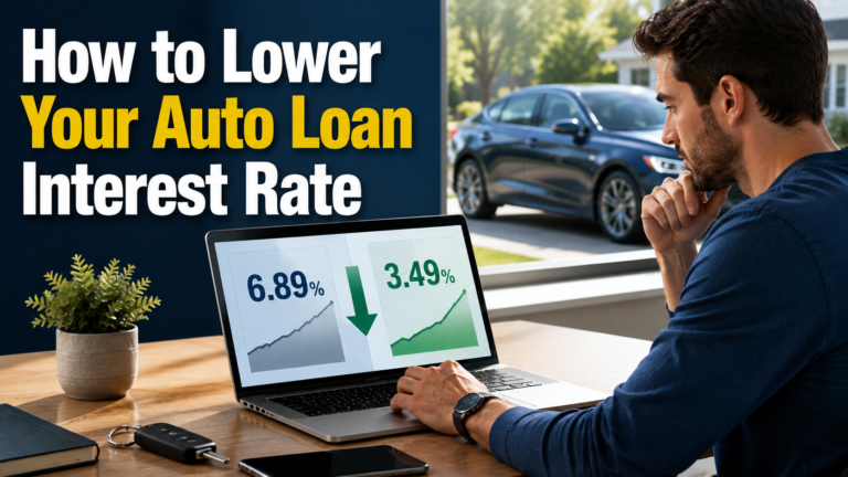 How to Lower Your Auto Loan Interest Rate