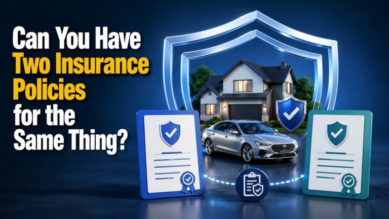 Can You Have Two Insurance Policies for the Same Thing?