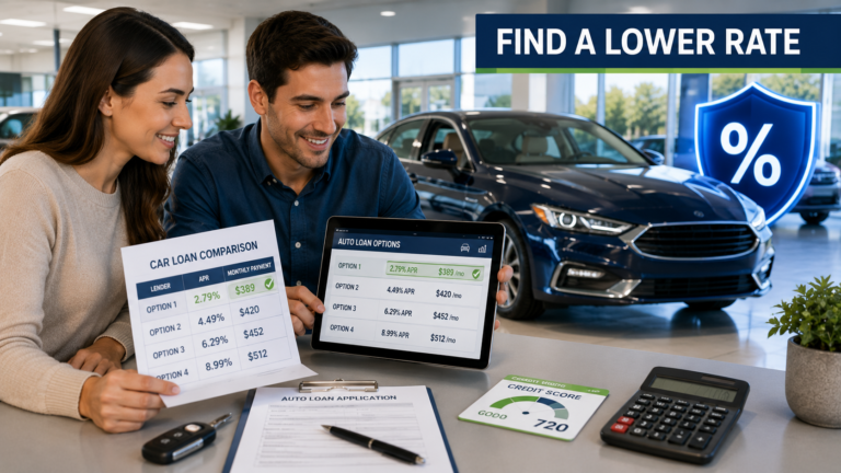 How to Find Car Loans With Low Interest Rates?