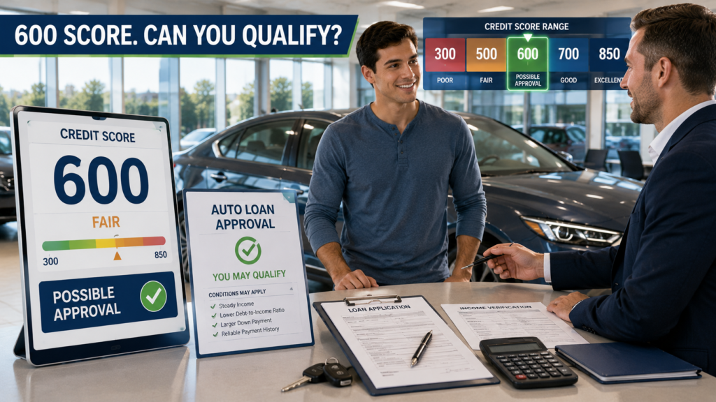 How to Get a Car Loan With a 600 Credit Score
