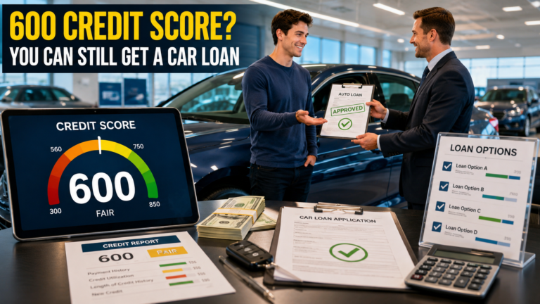 How to Get a Car Loan With a 600 Credit Score