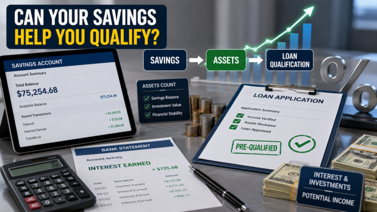 Can Savings Count as Income for a Loan?